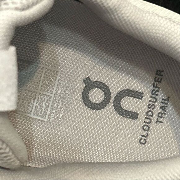 ON CLOUDSURFER Trail missiongrip glacier dust shoes sneakers sz 8 new in box - Picture 5 of 8